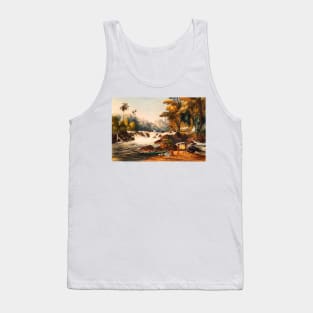 South American Indians on the river Tank Top